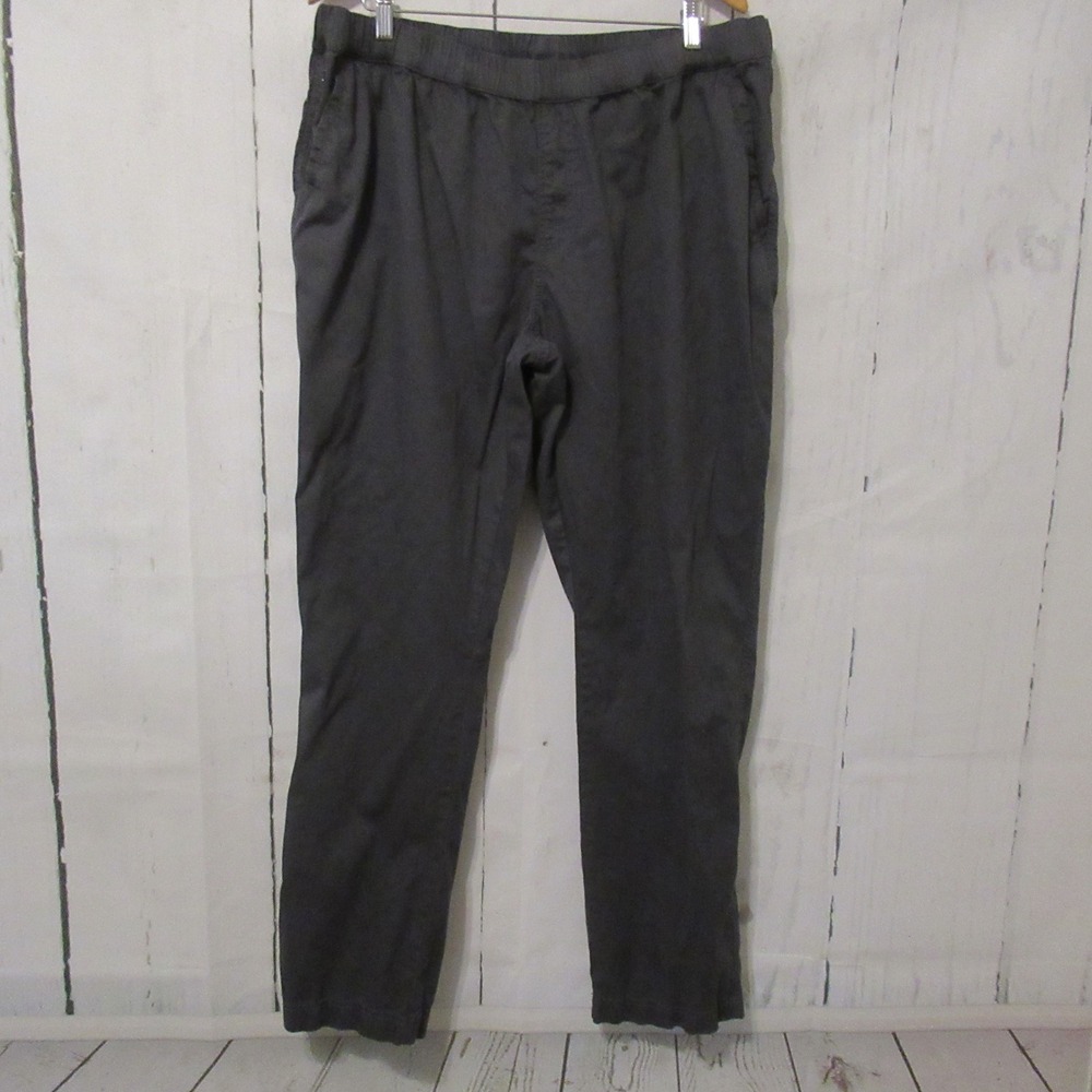 Pact Daily Twill Pants XXL Gray Mens Pull On Granola Gorpcore Hiking Outdoor